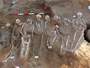 Archaeologists uncovered the remains of dozens of soldiers who fought in the Battle of Himera