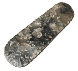 Neolithic hand axe excavated on the Olympics site