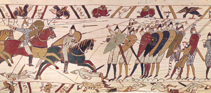Horses Bayeux Tapestry