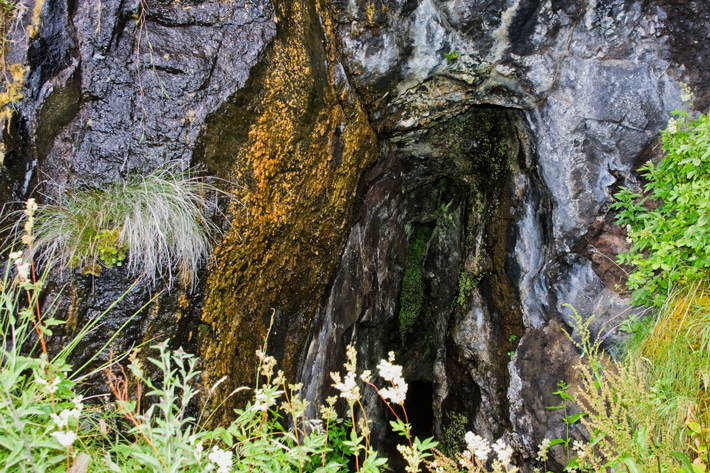 Trenches Scotland Eigg Cave
