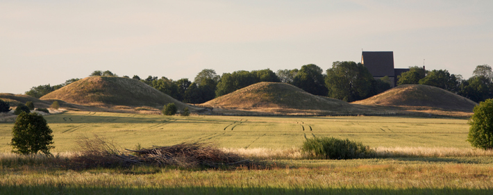 Trenches Sweden Gamla Uppsala Mounds