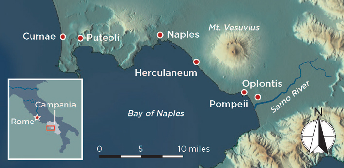 Pompeii Intro Map