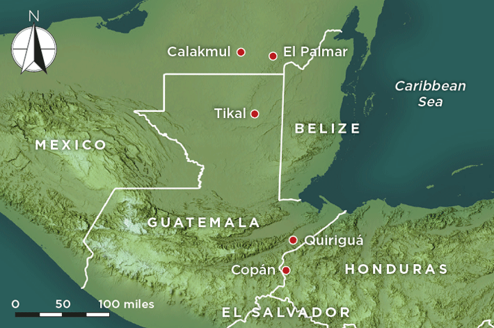 Maya Ambassador Map