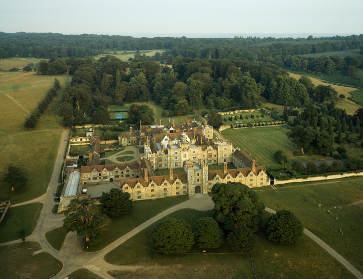 Knole House Aerial View