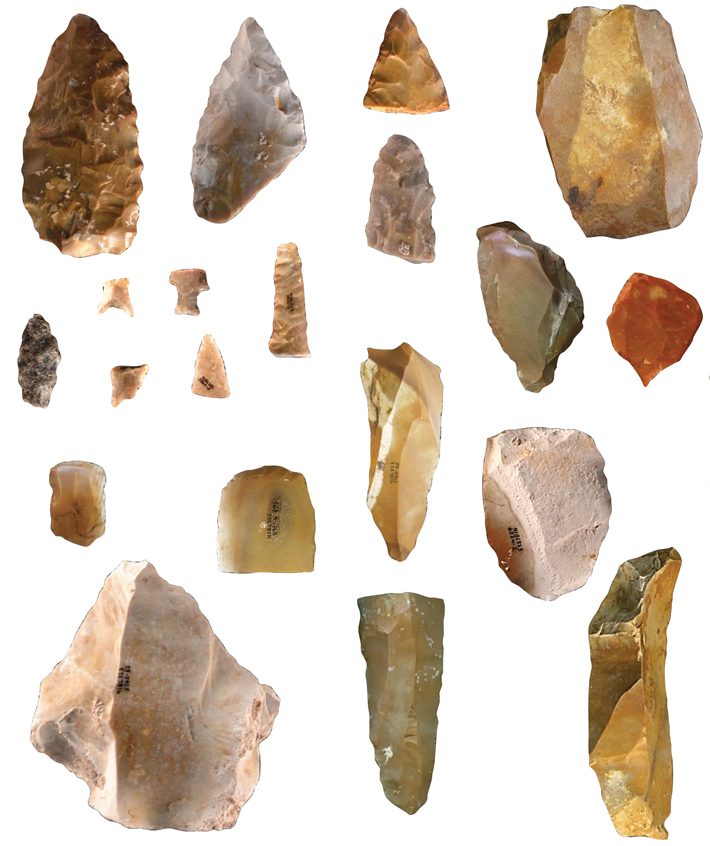 Top Ten Texas Gault Site Stone Tools
