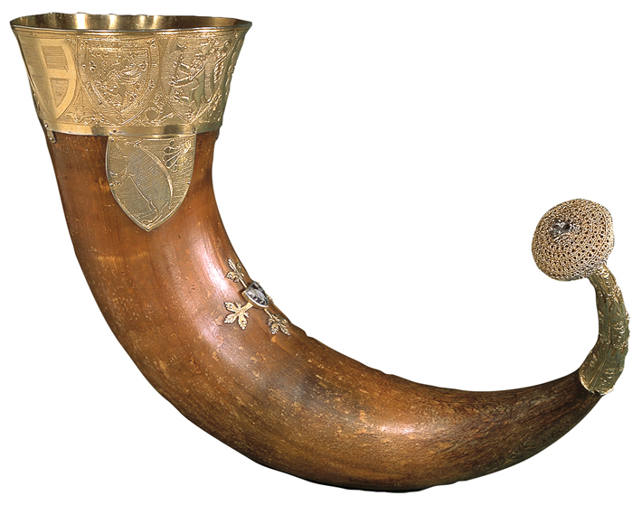 Trenches Medieval Drinking Horn