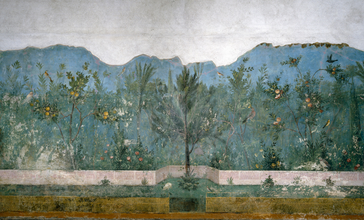 Gardens Roman Fresco
