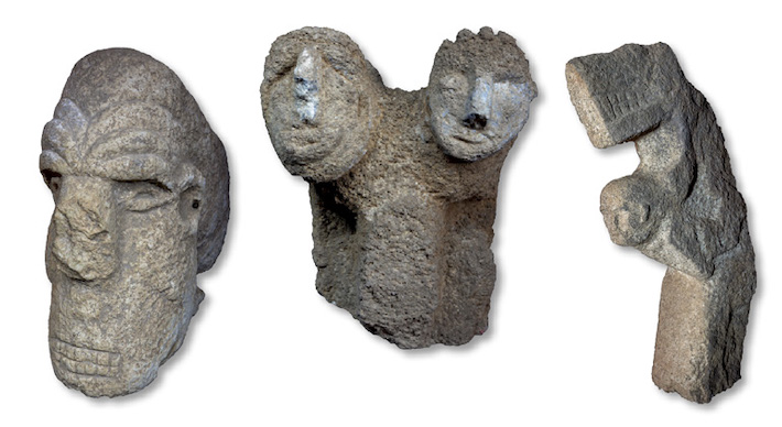 Karahantepe Neolithic Turkey Carved Limestone Figures