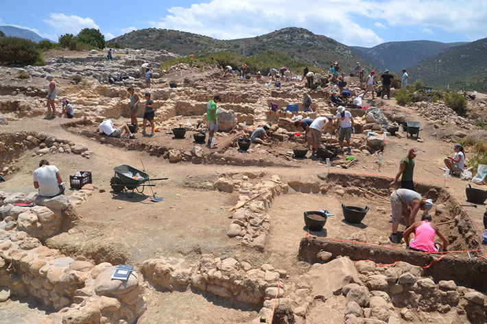 Minoans Crete Gournia Excavation