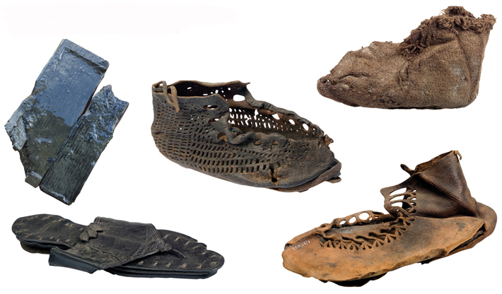 Hadrians Wall Tablets Shoes no writing