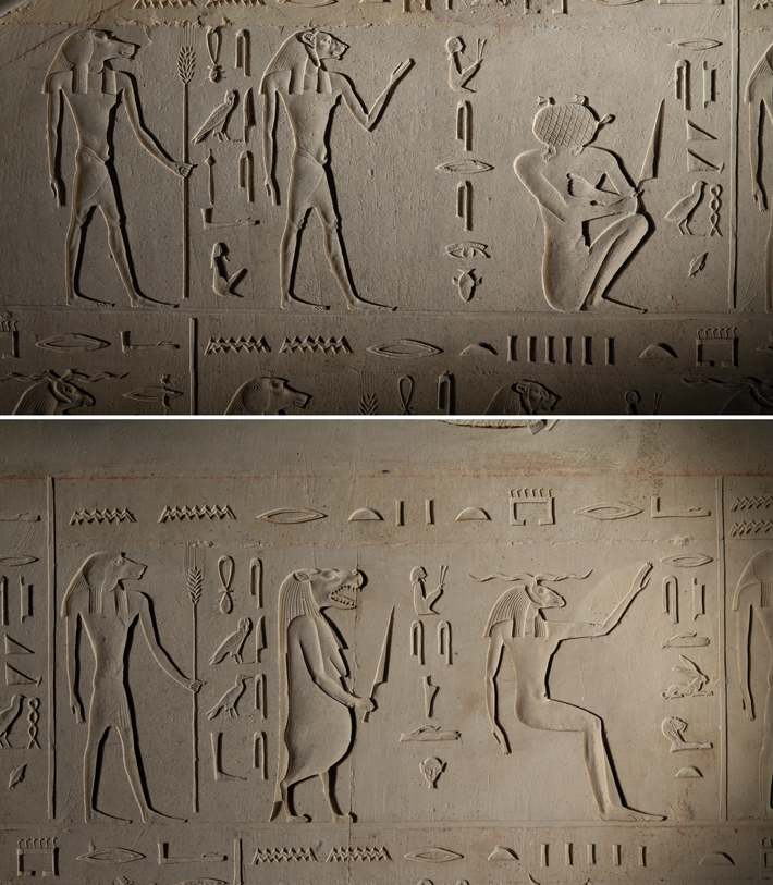 Egypt Demons Guardians Tomb Abusir