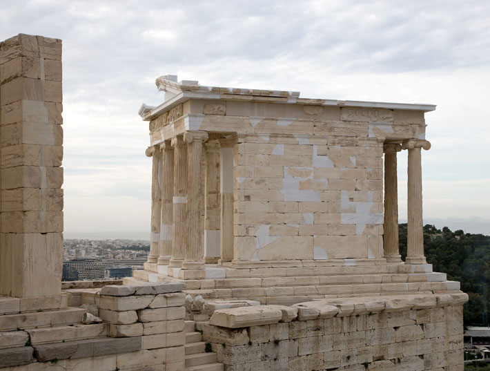 Acropolis Athena Nike Wall
