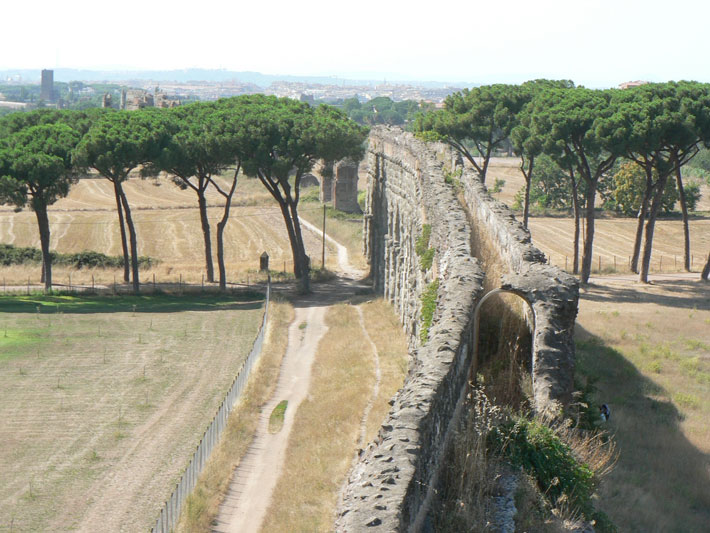 Trenches Rome Aqueduct