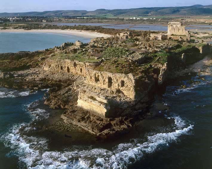 Crusaders Athlit Castle Shoreline