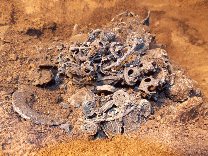 Medieval Hoard Discovered Beneath Russian Museum