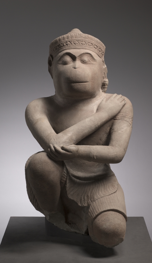 Cambodia statue Hanuman