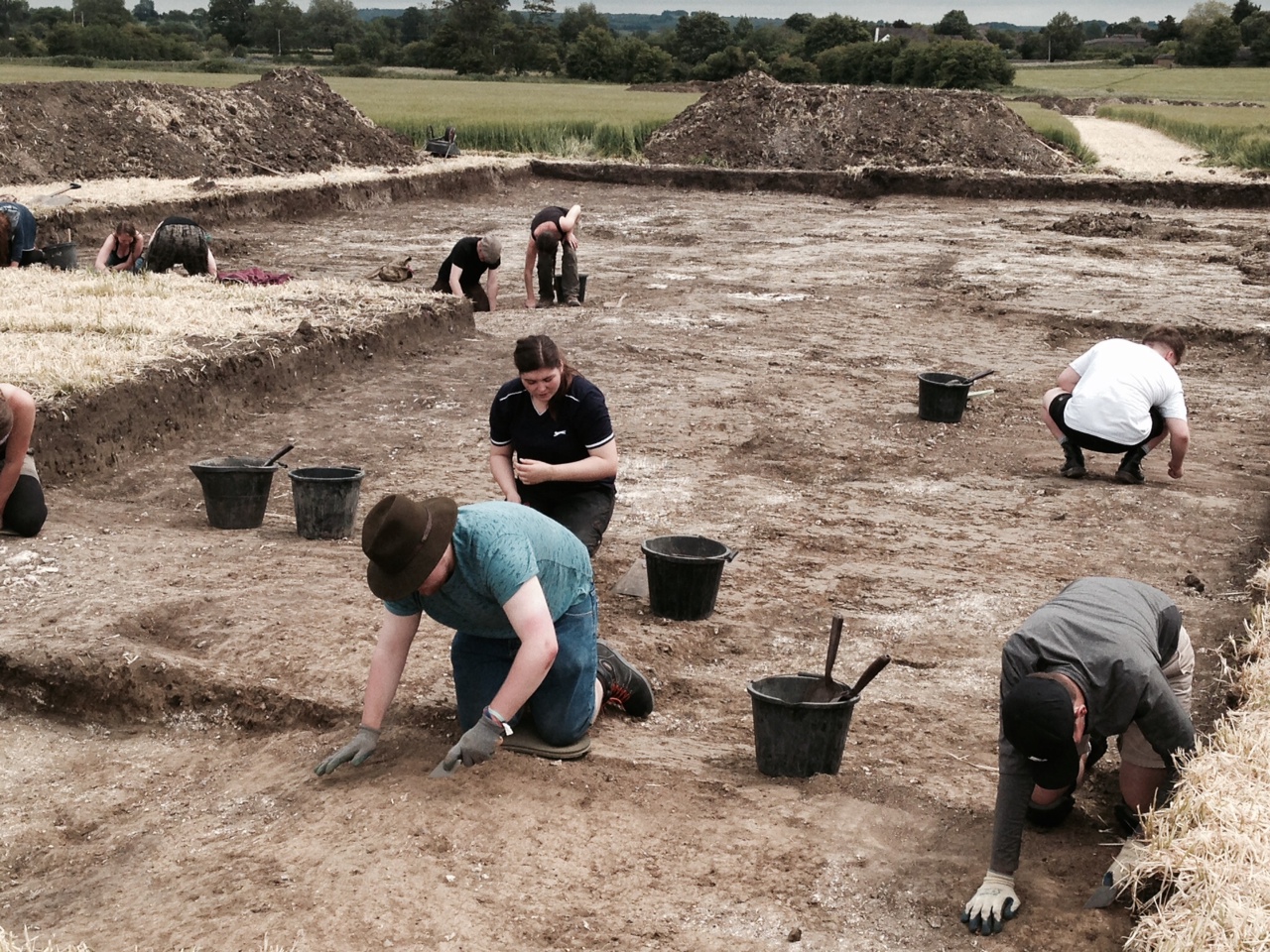 Neolithic Excavation Wiltshire