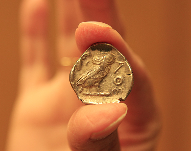 Athens coins treasury