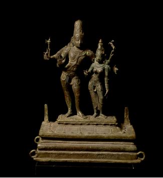 Bronze Shiva Parvati