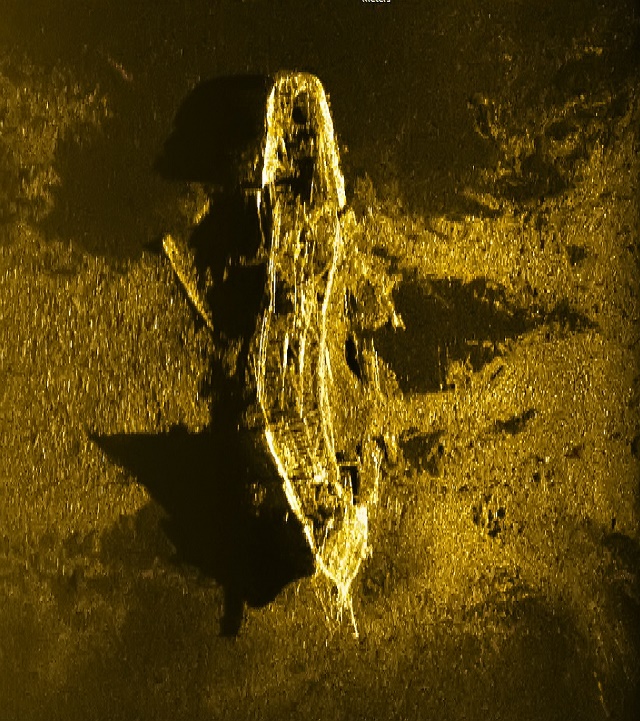 Indian Ocean shipwreck