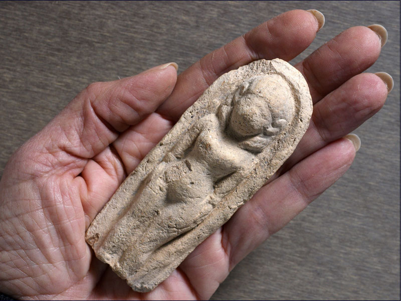 Canaanite female figurine