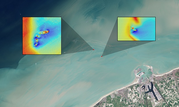 Landsat coastal shipwrecks