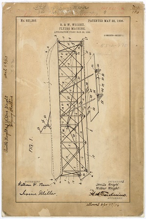 Wright brothers patent