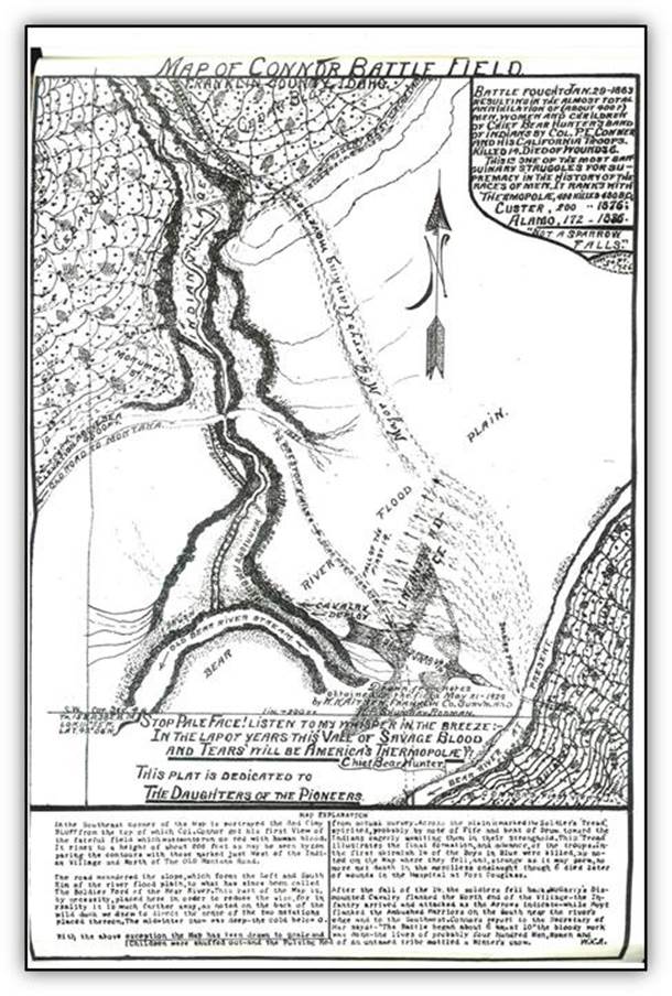 Idaho Battlefield Map