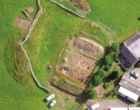 Wales Castle Excavation