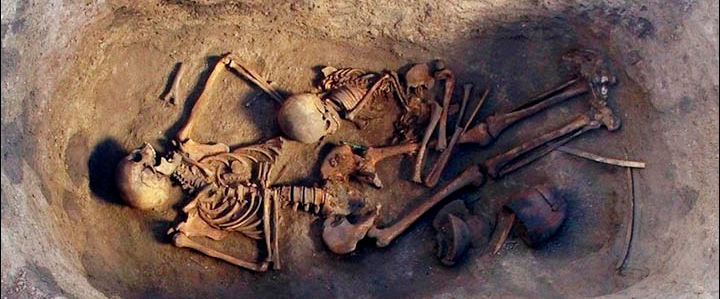 Bronze Age Burial Siberia