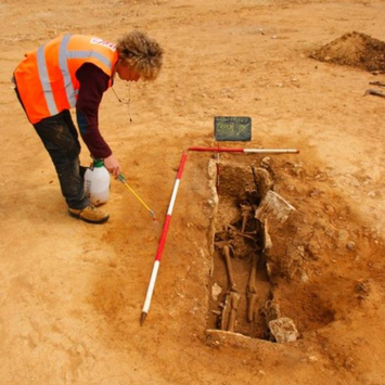 Roman Sarcophagus Burial