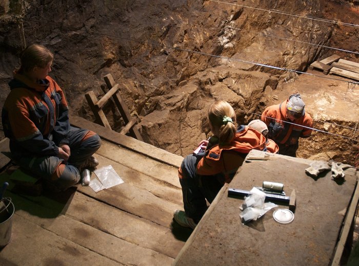 Denisova Cave Excavation