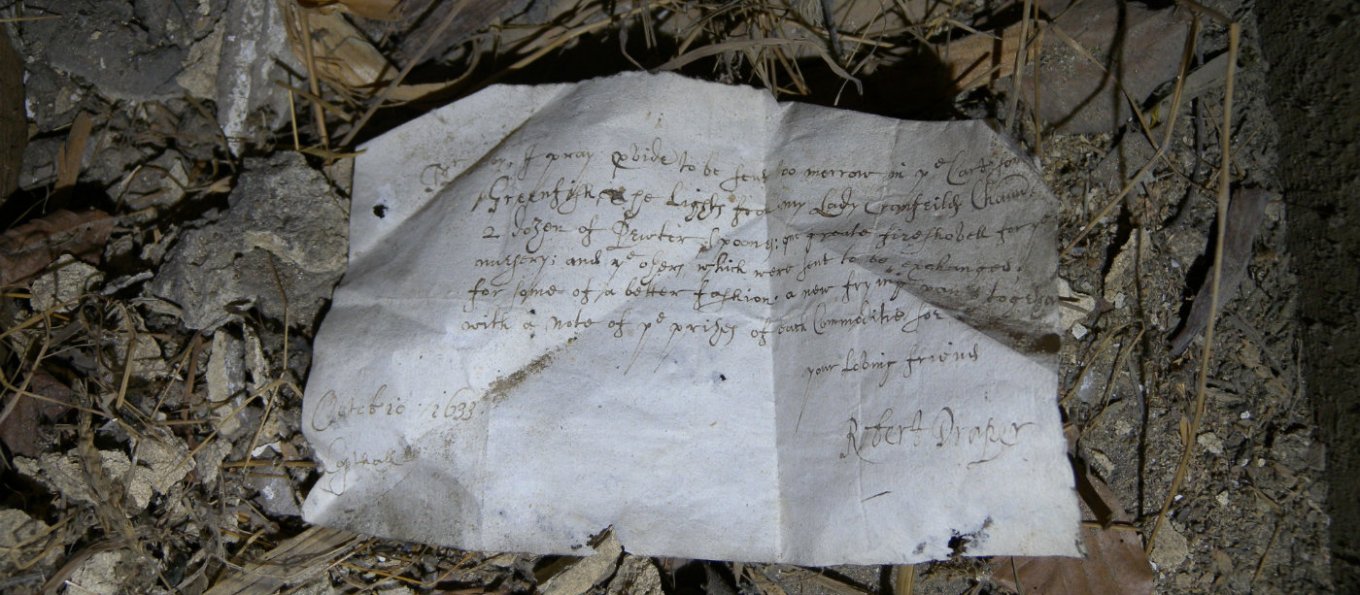 England Knole letter