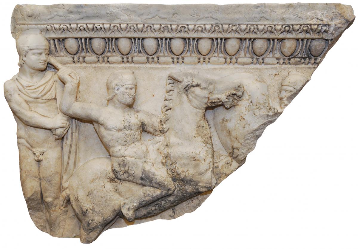 Greece sarcophagus fragment
