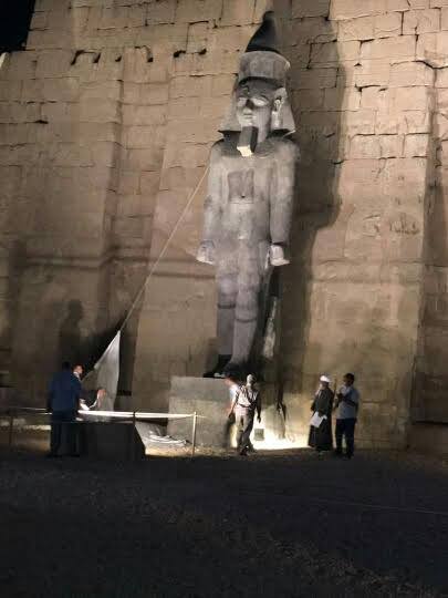 Luxor Ramses colossus