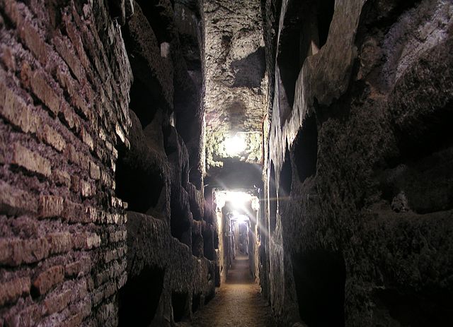Rome Domitilla catacomb