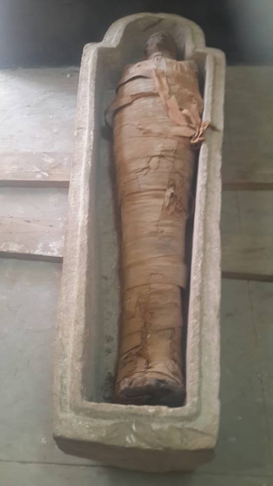 Egypt Aswan mummy