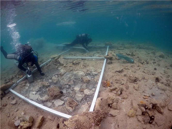 Croatia Adriatic Underwater Site