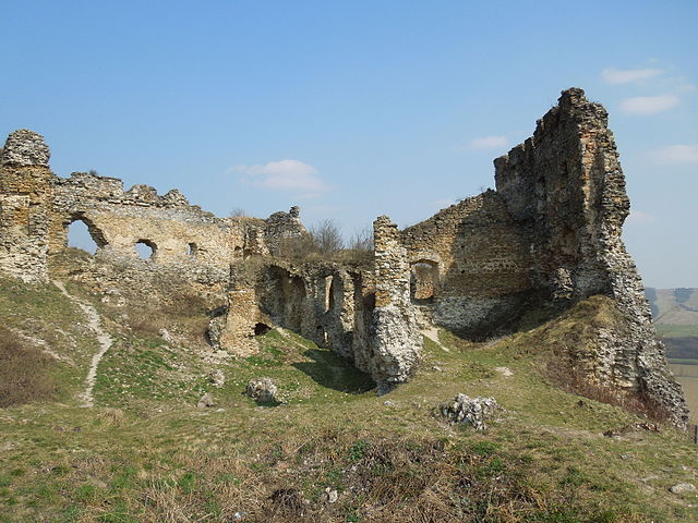 Slovakia castle corridor