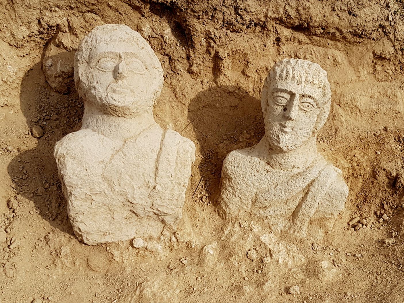 Israel Roma Era Busts
