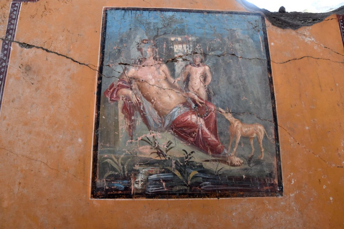 Pompeii Narcissus fresco