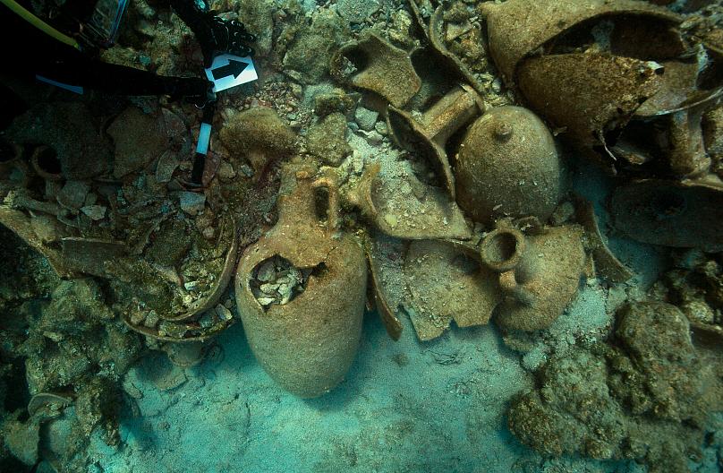 Greece Shipwrecks Amphoras