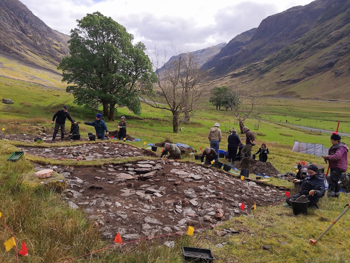 Scotland Glencoe Excavation