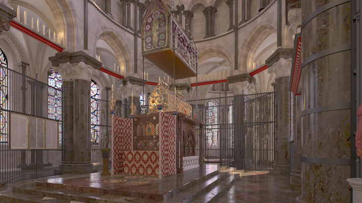 England Becket Shrine