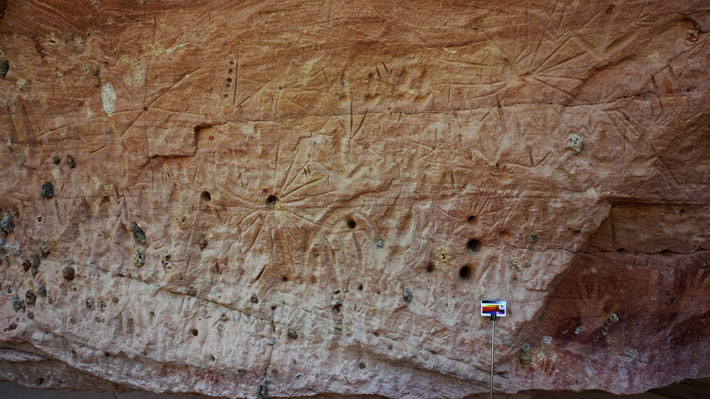 Australia Marra Wonga Petroglyphs
