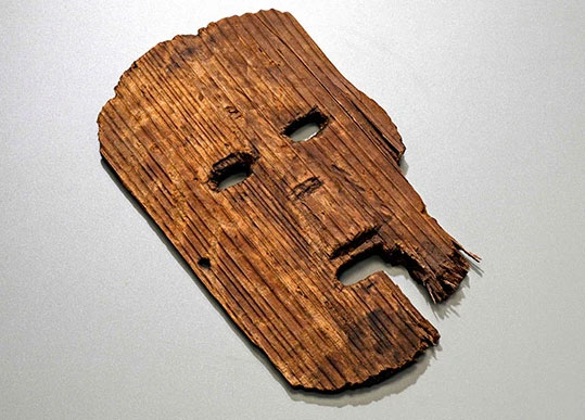 Japan Osaka Wooden Mask