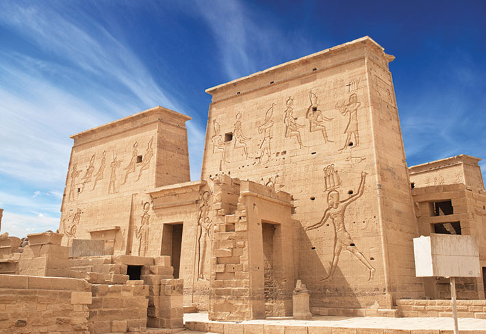 Philae Isis Temple Pylons