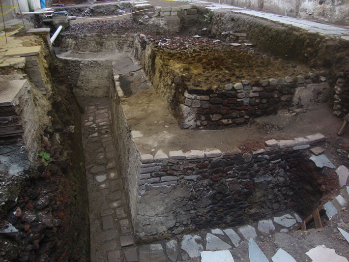 Mexico-City-Temple-Quetzalcoatl-Excavation