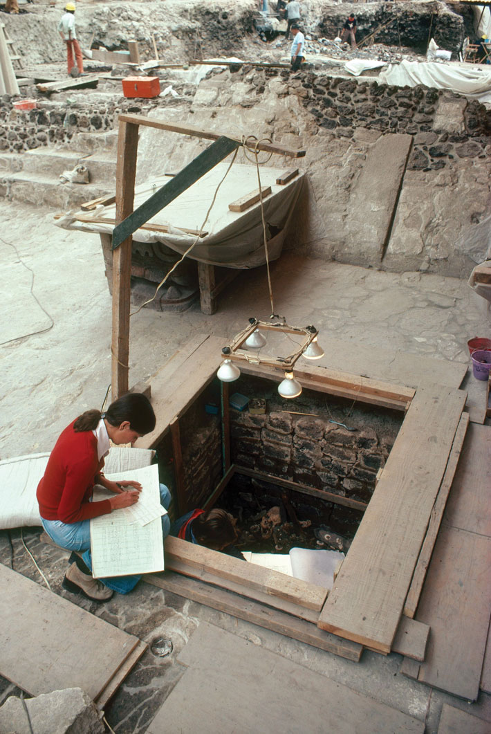 Mexico-City-Templo-Mayor-1978-Excavation