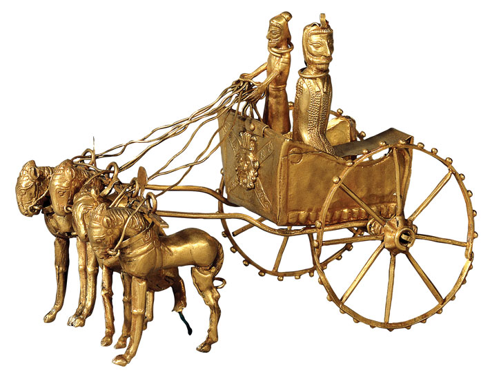 Horses Achaemenid Chariot
